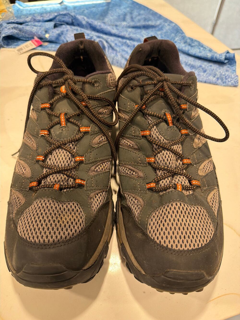 Merrell Men's 15 Moab 2 Vent Vibram Outsoles Mesh Leather Upper Hiking Outdoor
